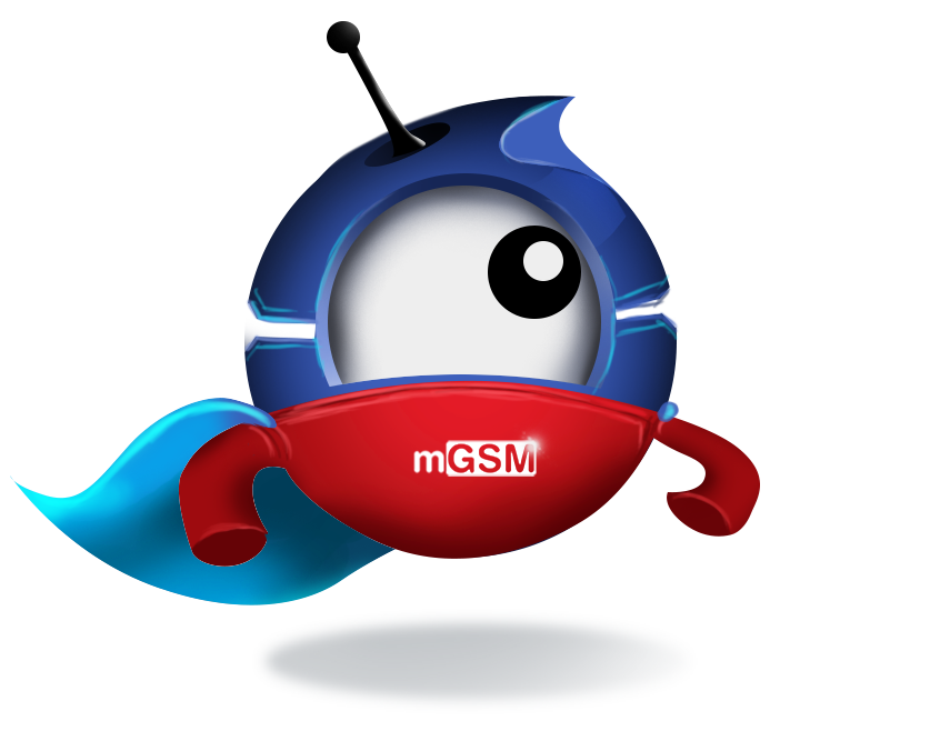 Maskotka serwisu wybierz telefon